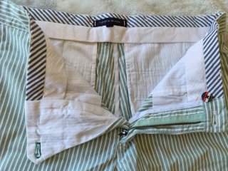 Bermuda Tommy Hilfiger Rayas Verdes