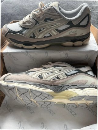 Asics Gel-NYC gris-beige Talla 42.5