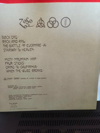 Led Zeppelin IV 1982 España LP