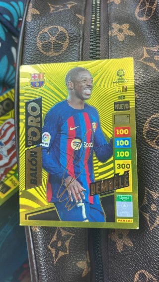 Dembélé Balón de Oro 22/23 Firmado