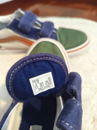 Vans Old Skool V Velcro Multicolor Talla 33