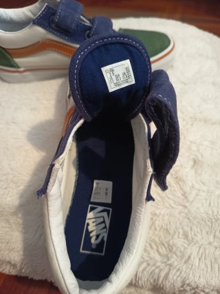 Vans Old Skool V Velcro Multicolor Talla 33