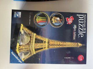 Ravensburger 3D Puzzle Big Ben y Torre Eiffel