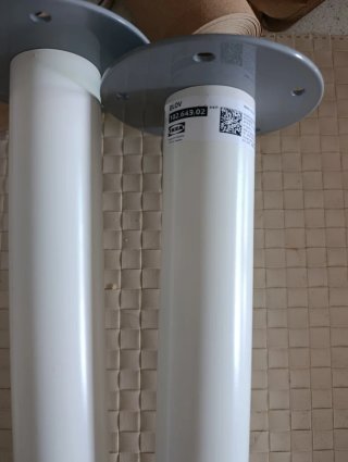 2 Patas Escritorio Ikea OLOV Regulables