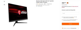 Monitor MSI Optix G271