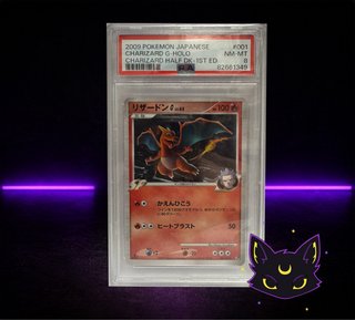 Charizard G-Holo 1ed PSA 8
