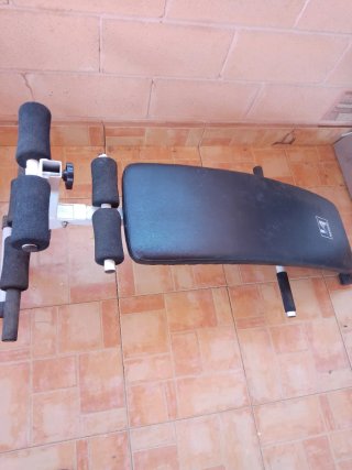 Banco abdominales negro