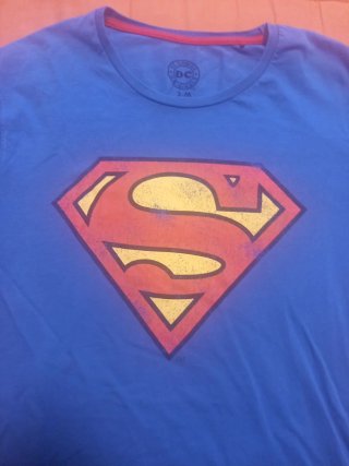 Camiseta DC Comics Superman Azul
