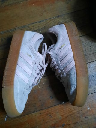 Adidas Samba Beige/Rosa