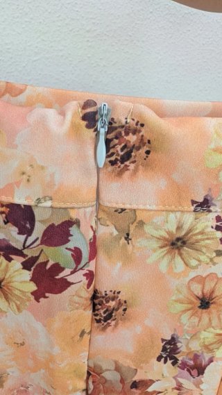 Conjunto dos piezas invitada floral