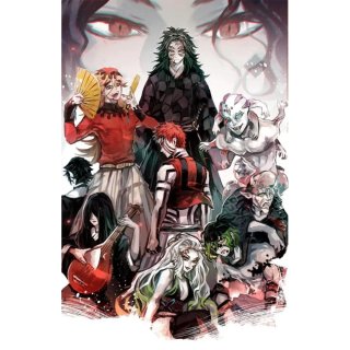 Puzzle 3 Demon Slayer 1000 Piezas