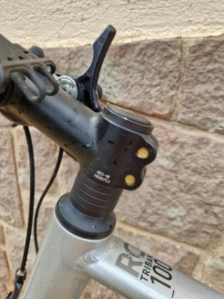Bicicleta Gravel Triban Gris talla M