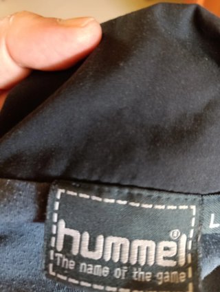 Chaqueta Hummel Vintage 90s Diseño Cremallera