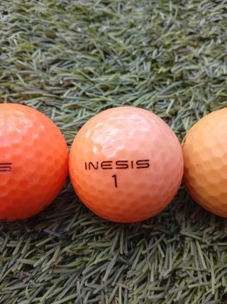 Pelotas de golf colores variados
