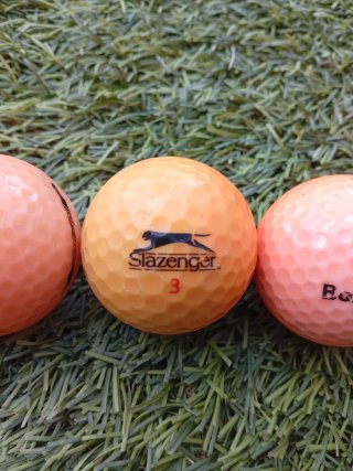 Pelotas de golf colores variados