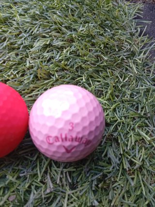 Pelotas de golf colores variados