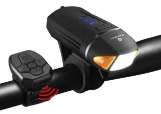 Luz Bicicleta Delantera 1800 mAh, dos unidades