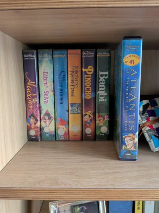 Películas VHS Disney Clásicos (Español)