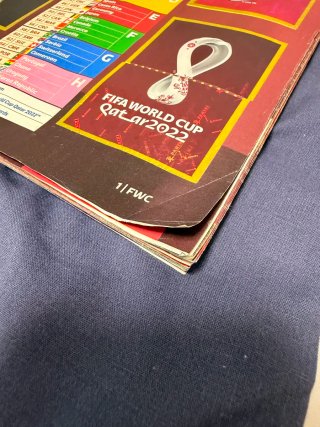 Álbum Panini Mundial Qatar 2022 Completo