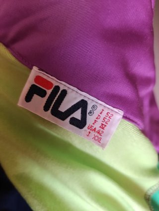 Chaqueta Fila Vintage 90s Diseño Retro