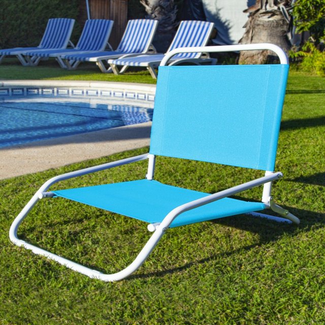 Silla playa plegable compacta