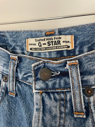 G-Star Jeans Vintage Straight Fit Denim Azul W28