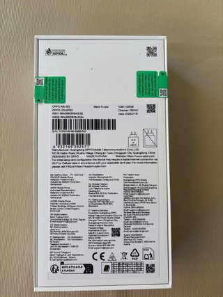 Oppo A6x 5G 128GB Nero Viola