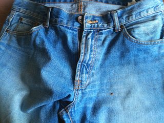 Jeans blu donna