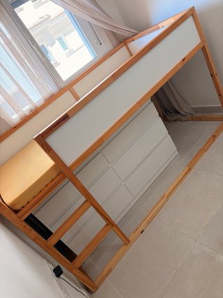 Litera / cama Ikea Kura con colchón