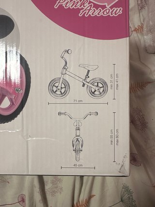Bicicleta de Equilibrio Chicco Pink Arrow