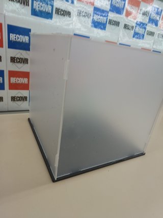 Vitrina acrílica 10" para balón coleccionable – sourcing map