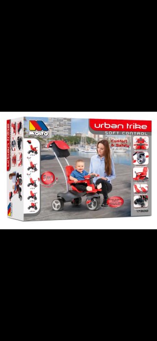 Triciclo Molto Urban Rojo