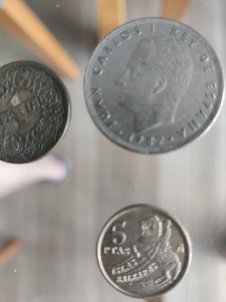 Lote monedas antiguas: perras gordas y pesetas