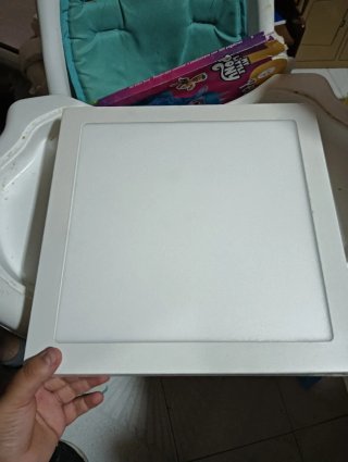 Lote de 2 Lámparas Blancas 2 plafones y 1 lámpara