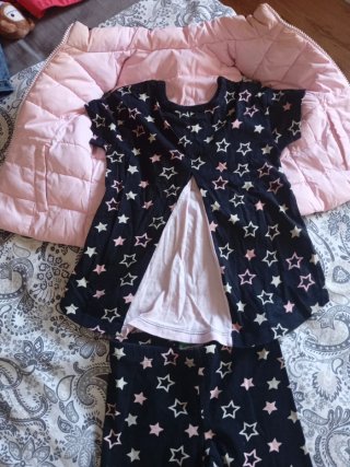 Conjunto Benetton niña estrellas