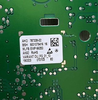 Módulo Electromecânico Lavadora Bosch WUQ24468ES