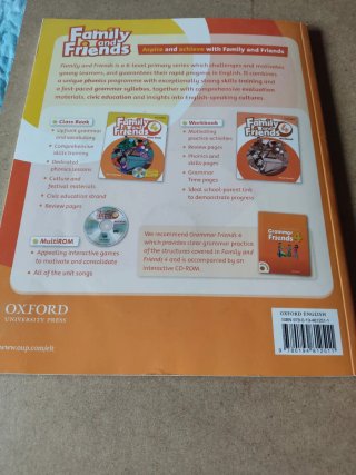 Family and friends 4. Class Book y Workbook.