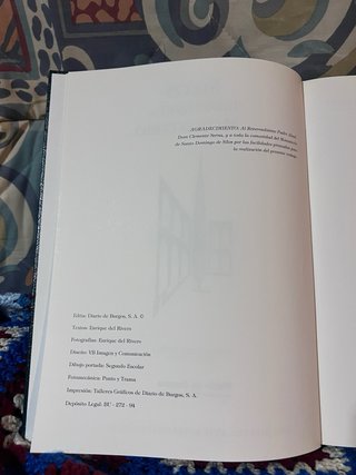 Libro, Silos Imágenes de un  Monasterio.