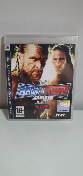 Pack PS3 RESIDENT EVIL 5 + SMACK DOWN '09 + RUSE