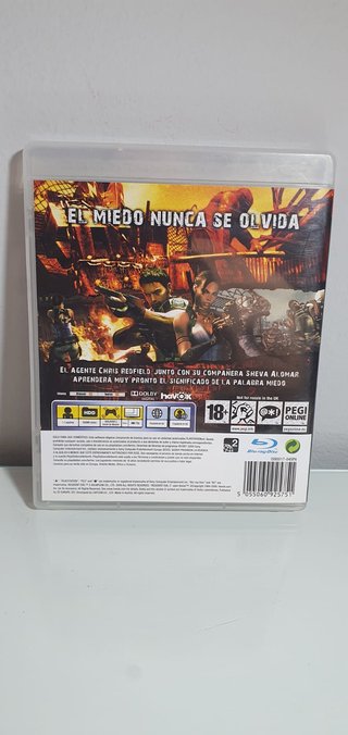 Pack PS3 RESIDENT EVIL 5 + SMACK DOWN '09 + RUSE