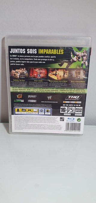 Pack PS3 RESIDENT EVIL 5 + SMACK DOWN '09 + RUSE