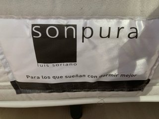 Dormitorio con colchón Sonpura 90x190