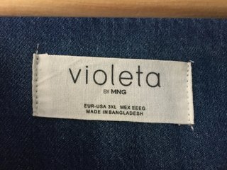 Mono vaquero Violeta by MNG Talla 3XL