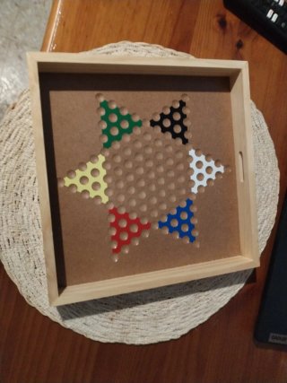 Juego de mesa de madera 4 en 1