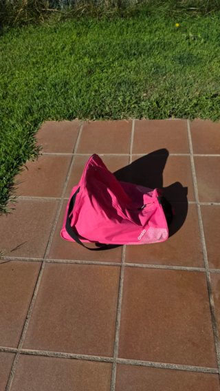 Patines en línea + bolsa + casco + protecciones