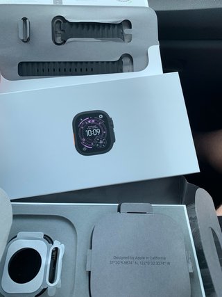 Apple Watch Ultra 3 49mm Negro Banda Océano