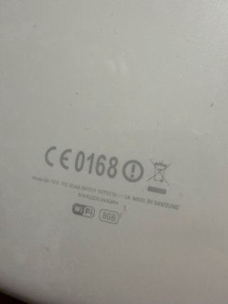 Tablet Samsung Blanca