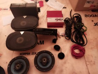 Equipo de música Sony Xplod