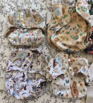 Pañales de tela nocturnos