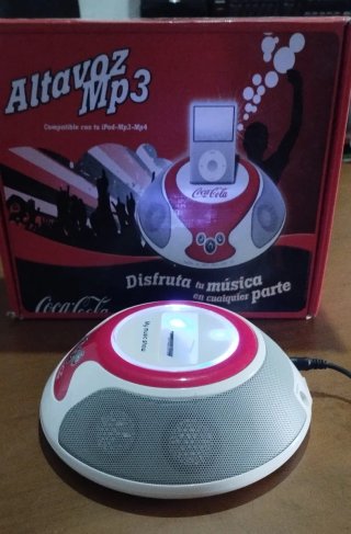 Altavoz Coca-Cola MP3 iPod
